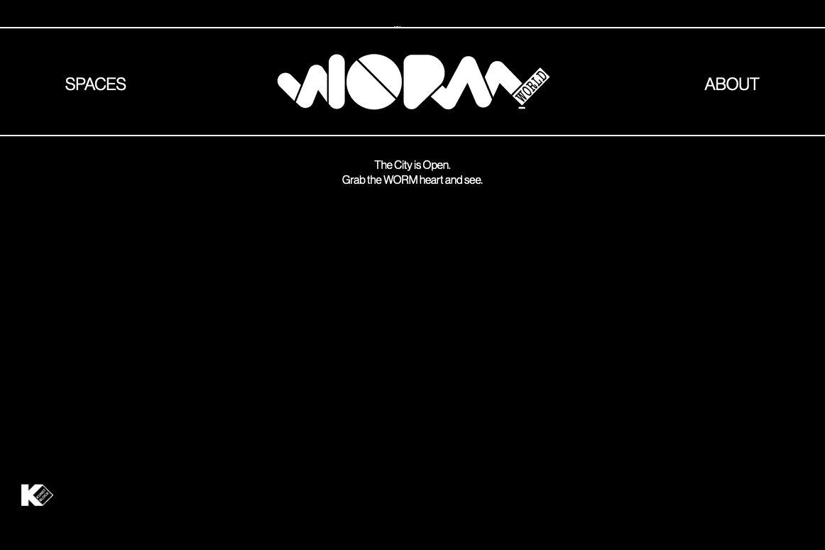 Landing page. The cursor doubles as a digital torch, lighting up spaces in an otherwise dark floorplan.